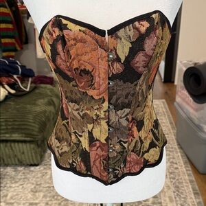 SHEIN Floral Bustier Top - Multicolor